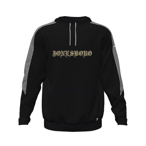 [CUS-DFW-HOOD-FLC-LSL-BLK-YXS-LOGO2] Hoodie (Youth XS, Black, Logo 2)