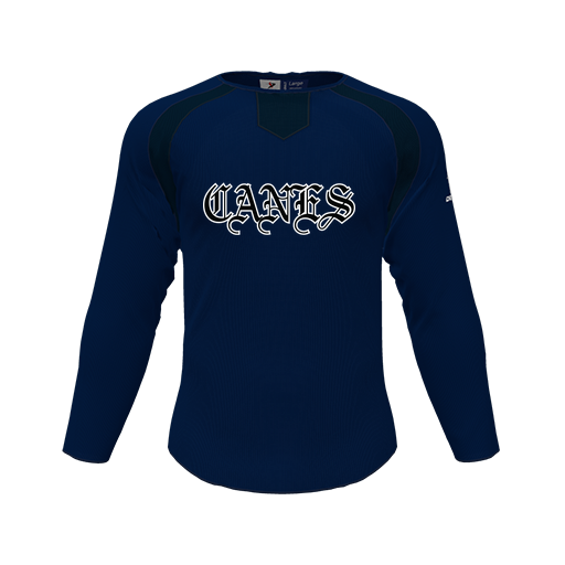 [CUS-DFW-PULL-FLC-CNK-LSL-NVY-YS-LOGO1] Pullover (Youth S, Navy, Logo 1)